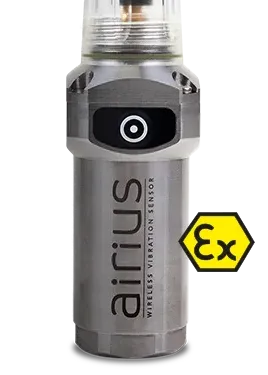 Airius Ex Kablosuz Titreşim Sensörü (ATEX)